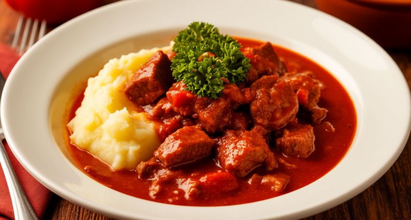 Рецепт мясного гуляша, который возвращает в детство: как мама готовила. И да — на второй день его никогда не остаётся Рецепт мясного гуляша, который возвращает в детство: как мама готовила. И да — на второй день его никогда не остаётся