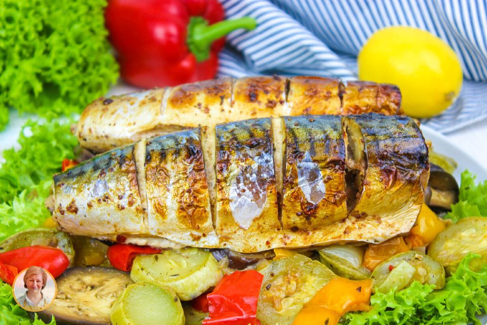Скумбрия в духовке с овощами: рецепт, который покорит ваши вкусовые рецепторы