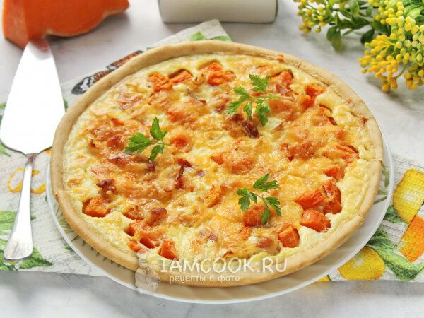 Тыквенный киш, который понравится даже детям!