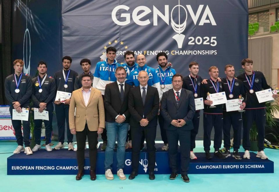 Бронза чемпионата Европы от наших рапиристов!