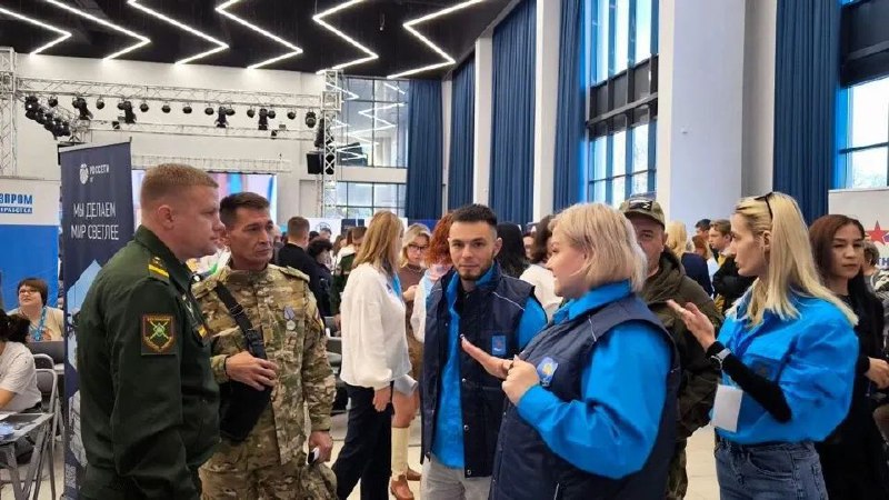 Около 300 участников СВО и членов их семей посетили ярмарку трудоустройства в Астрахани Около 300 участников СВО и членов их семей посетили ярмарку трудоустройства в Астрахани