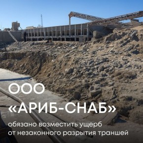 Суд поддержал требования Росприроднадзора к ООО «АРИБ-СНАБ» о возмещении 3,8 млн рублей ущерба, причиненного почвам при проведении земельных работ в Астрахани