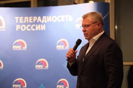 В Астрахани модернизировали подсветку телебашни