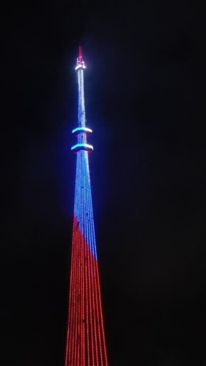 Астраханская телебашня стала ярче!