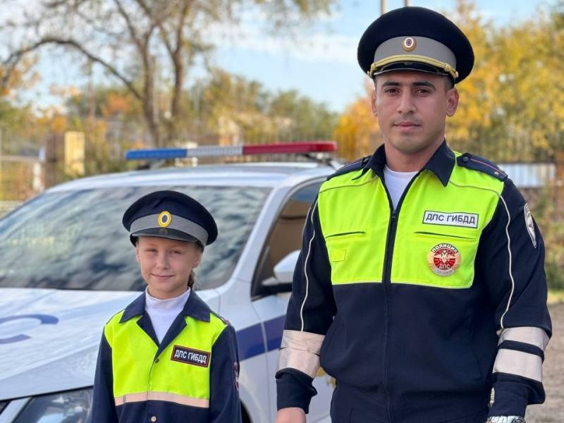 Полицейские организовали для школьников мероприятие под эгидой «Знакомство с профессией»