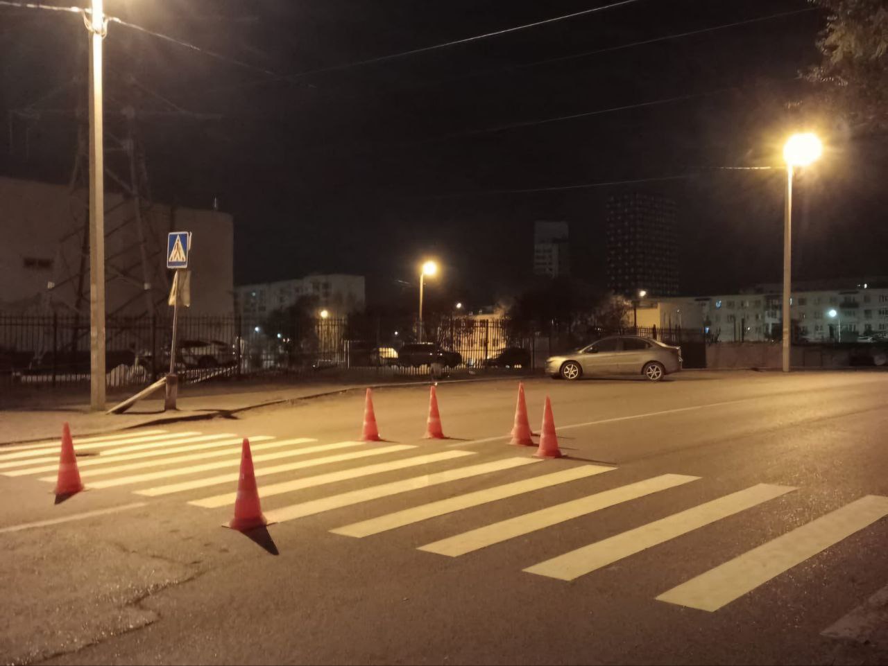 Игорь Редькин: В Астрахани продолжается обновление дорожной разметки термопластиком Игорь Редькин: В Астрахани продолжается обновление дорожной разметки термопластиком