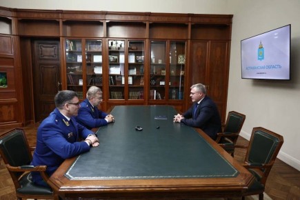 Игорь Бабушкин: На пост прокурора Астраханской области Указом Президента назначен государственный советник юстиции 3 класса Александр Юрьевич Гулягин