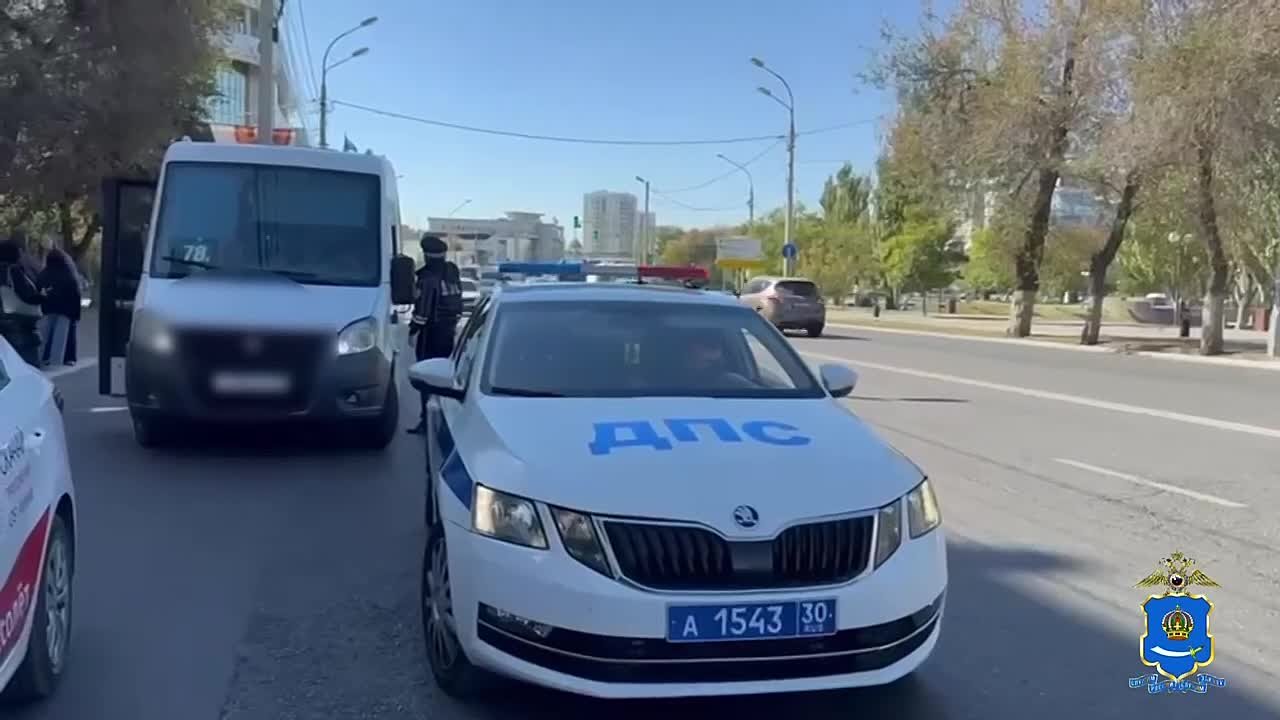 В Астрахани прошел профилактический рейд Госавтоинспекции