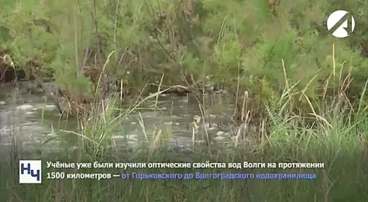 Учёные следят за чистотой Волги из космоса