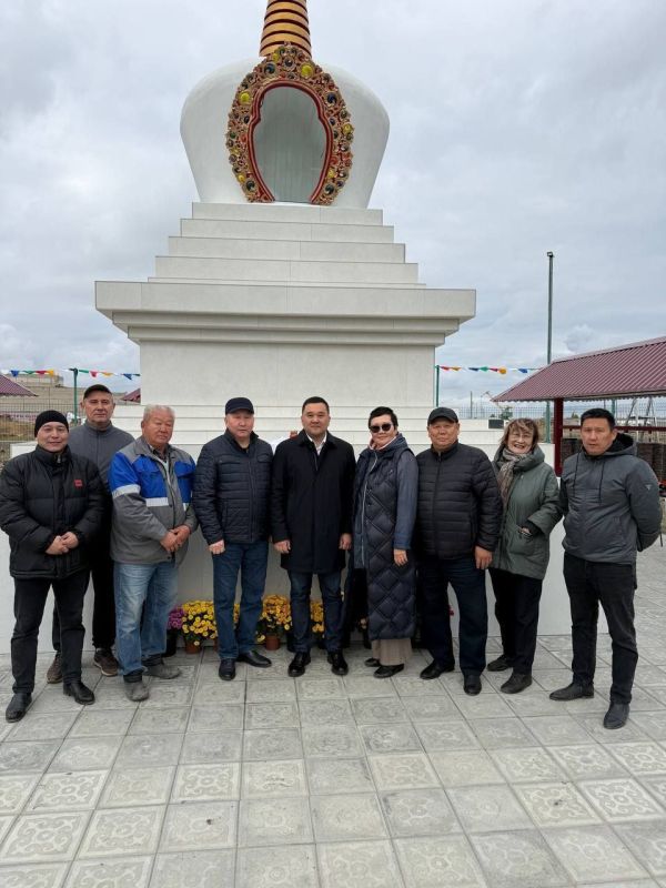 Открытие Ступы Просветления состоялось в Астрахани