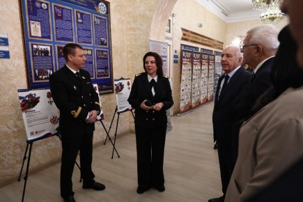 В Астрахани представили экспозицию, посвященную астраханским героям СВО