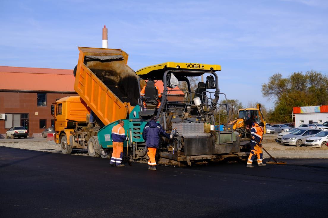 Игорь Редькин: Пока позволяет погода, продолжаем дорожные работы Игорь Редькин: Пока позволяет погода, продолжаем дорожные работы