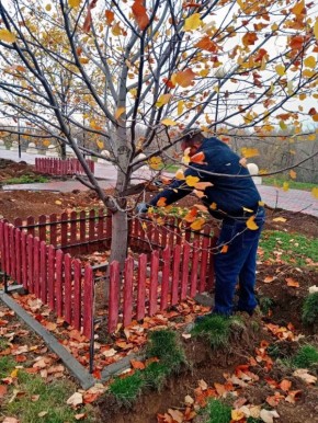 Сотрудники коммунальной службы "Чистый Город" кроме ежедневной уборки в городских парках, на этой неделе выполнили следующие мероприятия по облагораживанию территорий:
