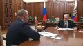 Владимир Путин провел встречу с губернатором Астраханской области