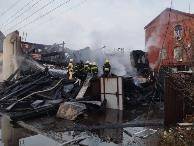 Прокуратура организовала проверку по факту пожара