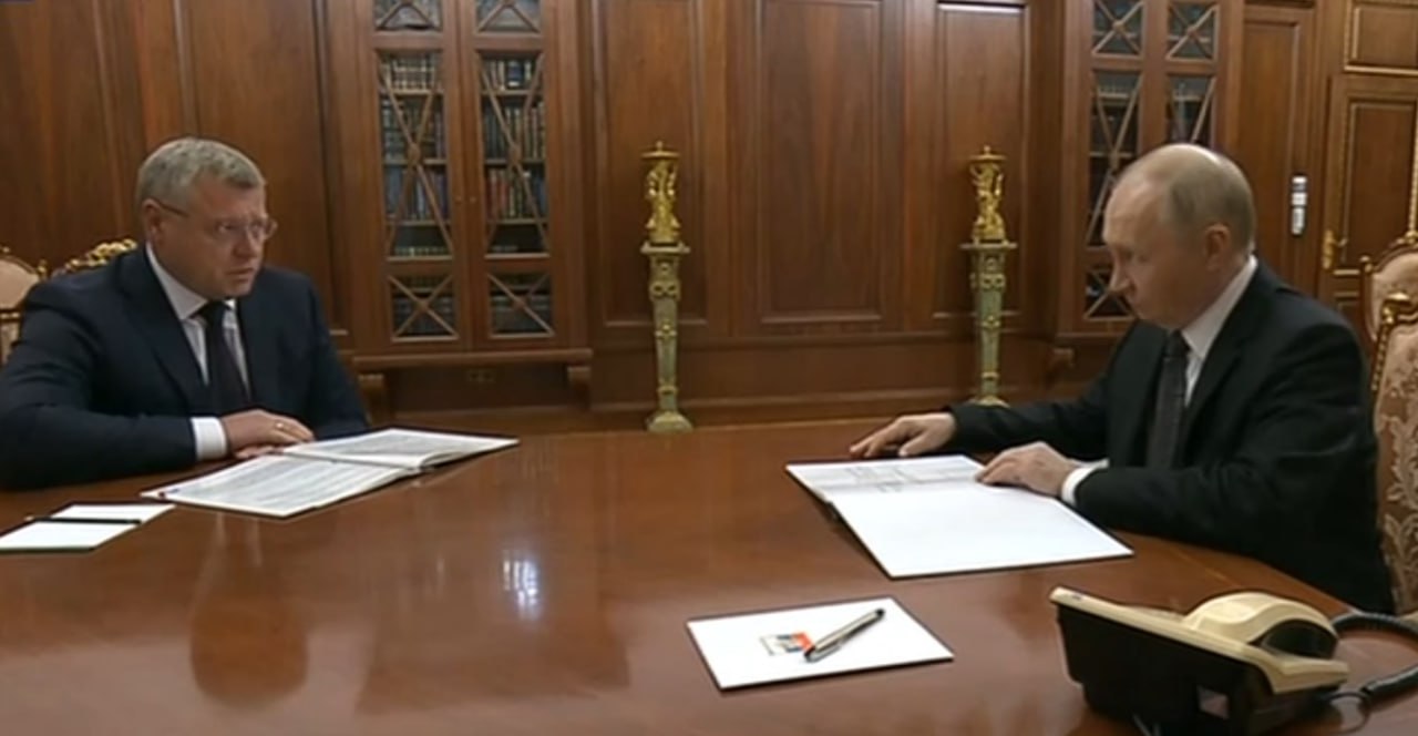 Сегодня состоялась встреча президента Владимира Путина с Игорем Бабушкиным
