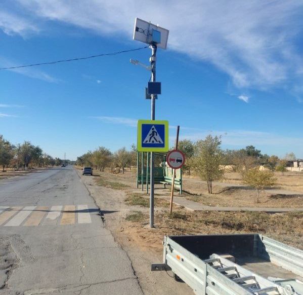 В Ахтубинске подрядная организация завершила работы по обустройству пешеходных переходов В Ахтубинске подрядная организация завершила работы по обустройству пешеходных переходов