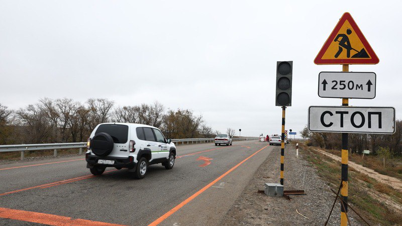 В Астраханской области идёт ремонт моста через ерик Ножовский В Астраханской области идёт ремонт моста через ерик Ножовский