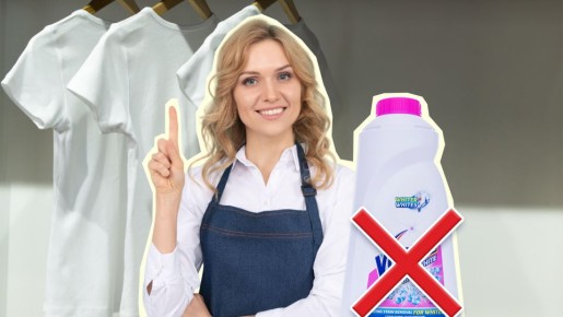 Хватит скупать «Ваниш»: этот раствор отбелит пожелтевшие футболки до состояния новых
