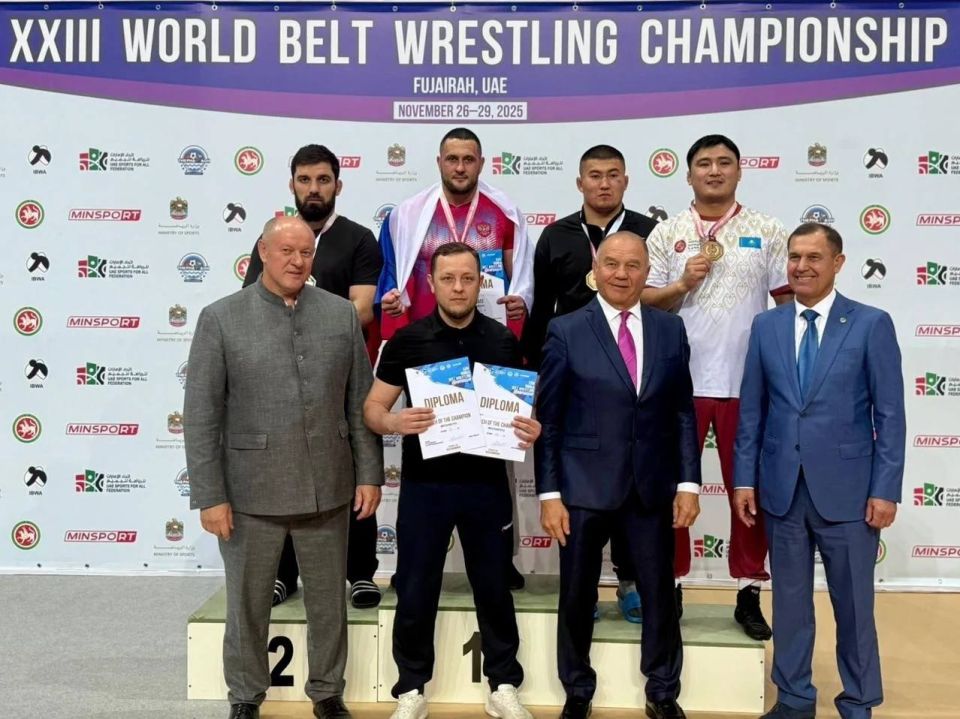 Астраханский спортсмен взял серебро чемпионата мира в ОАЭ
