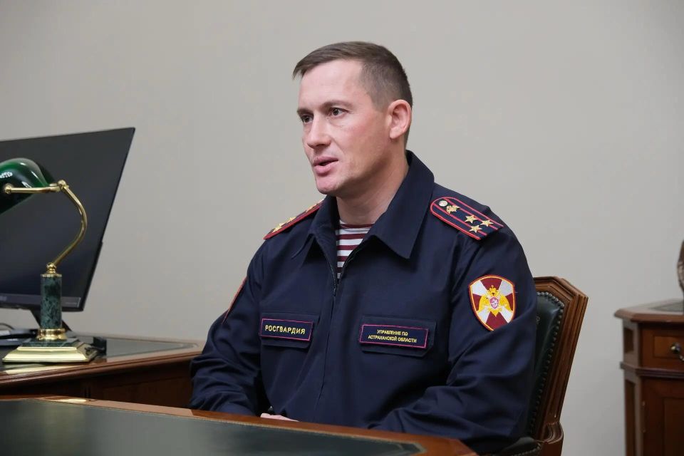 Астраханскую Росгвардию возглавил Иван Котов – выпускник местной школы милиции и АГУ