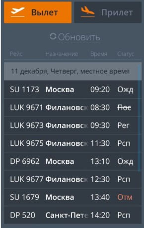 Задерживается авиарейс из Астрахани в Москву