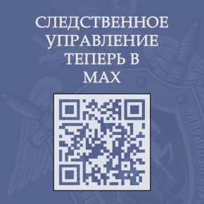 Подписка на канал следственного управления СК России по Астраханской области в МАХ – простой и удобный способ всегда быть в курсе работы ведомства в регионе