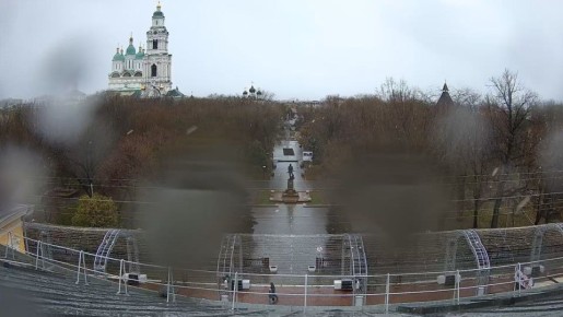 Первый снег пошёл в Астрахани