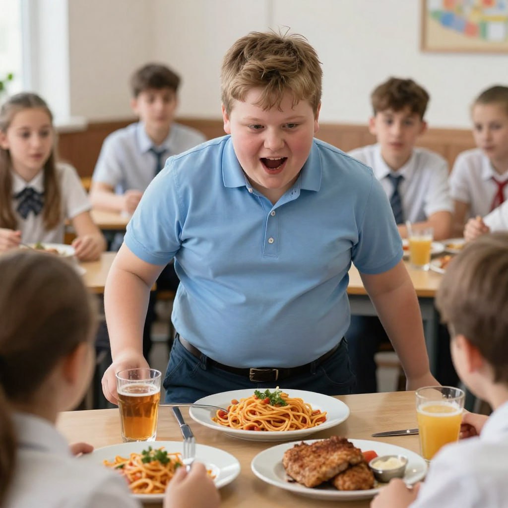 480 тысяч российских школьников страдают ожирением