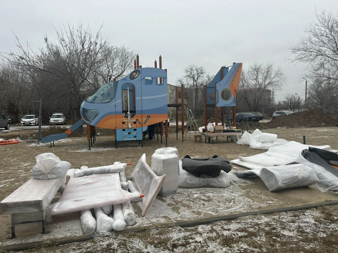 Новая детская площадка в Ахтубинске: