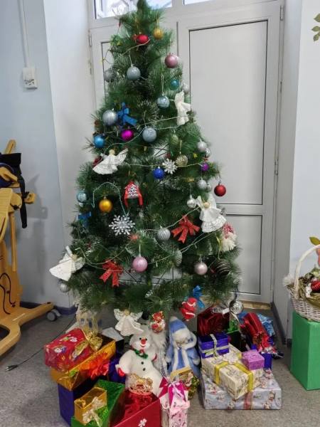 Региональный Общественный совет и волонтеры зажгли новогодние огни в паллиативном отделении Региональный Общественный совет и волонтеры зажгли новогодние огни в паллиативном отделении