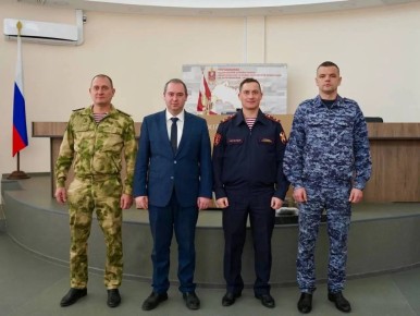 В Управление Росгвардии по Астраханской области передали оборудование для подготовки операторов БПЛА