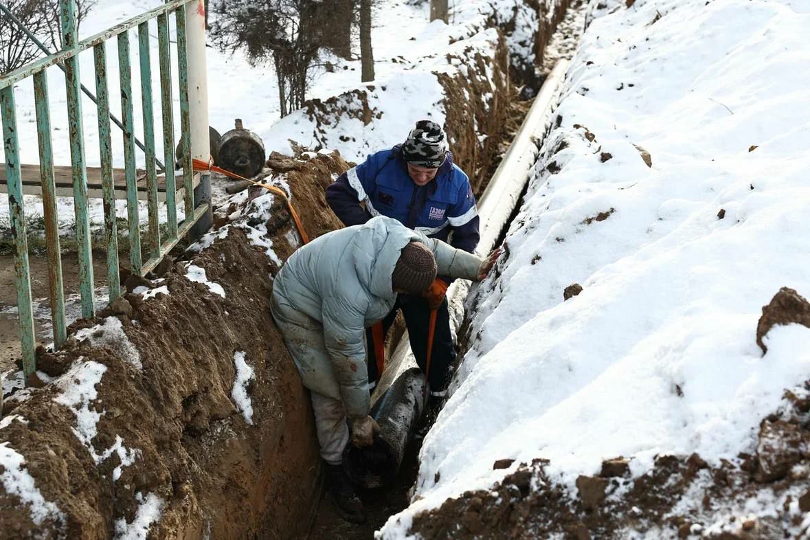 В Астраханской области продолжается капремонт напорного коллектора центральной канализации в селе Икряное В Астраханской области продолжается капремонт напорного коллектора центральной канализации в селе Икряное