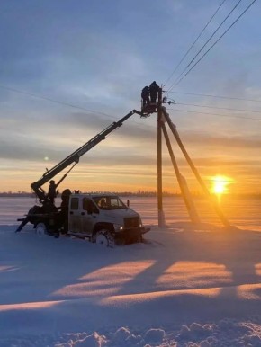 Астраханские энергетики одними из первых пришли на помощь коллегам в борьбе с последствиями погодной стихии в Адыгее