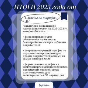 Министерства Астраханской области о достижениях за 2025 год