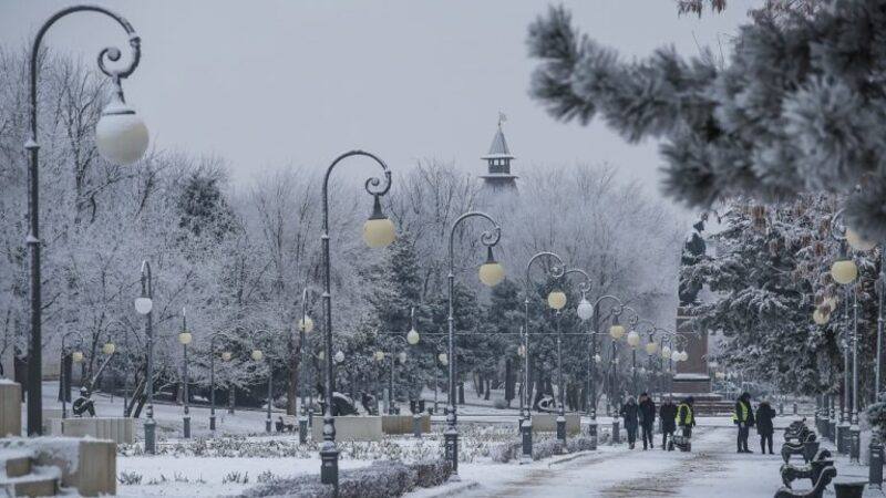 Завтра в Астраханской области ожидаются гололедица, снег и мороз до -22°