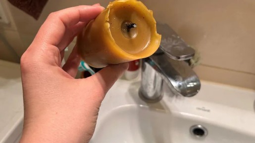 Как быстро вернуть смесителю первозданный блеск с помощью воска