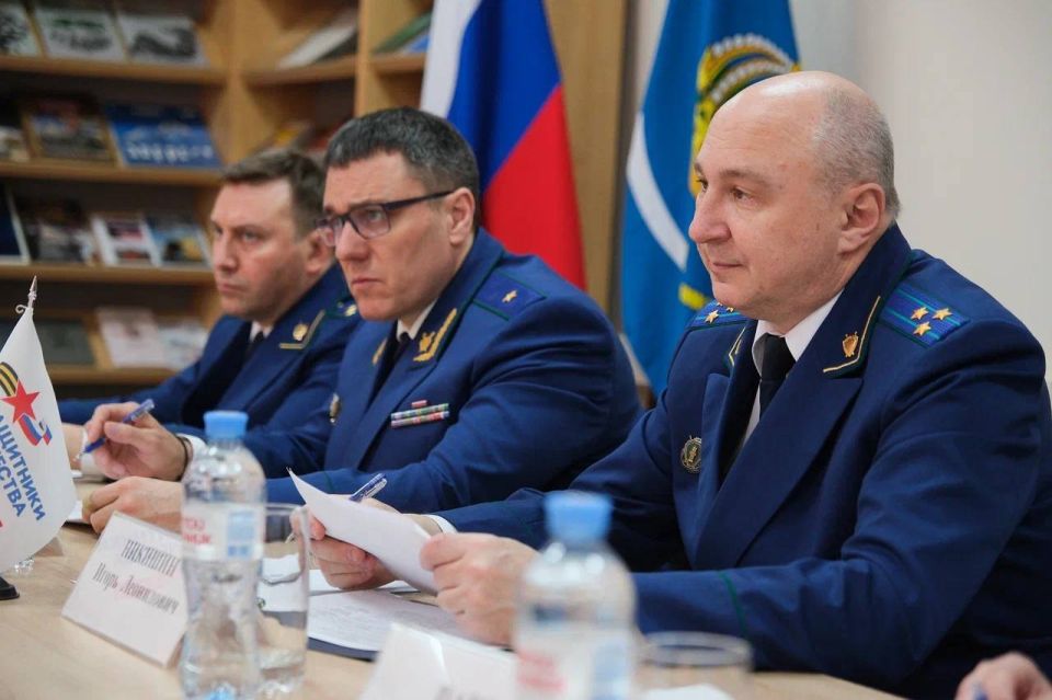 Заместитель начальника Главного управления Генеральной прокуратуры Российской Федерации по Северо-Кавказскому и Южному федеральным округам-начальник управления по Южному федерального округу Игорь Никишин провел личный прием...