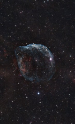 Астраханский астрофотограф снял туманность «Голова дельфина»