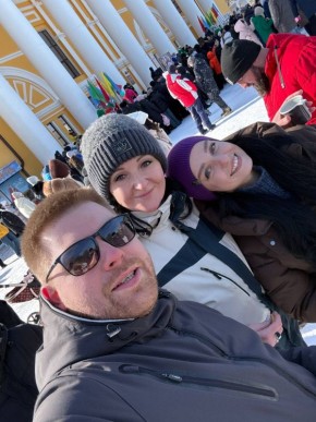 Ахтубинцы проводили Масленицу и приняли участие в праздничном мероприятии