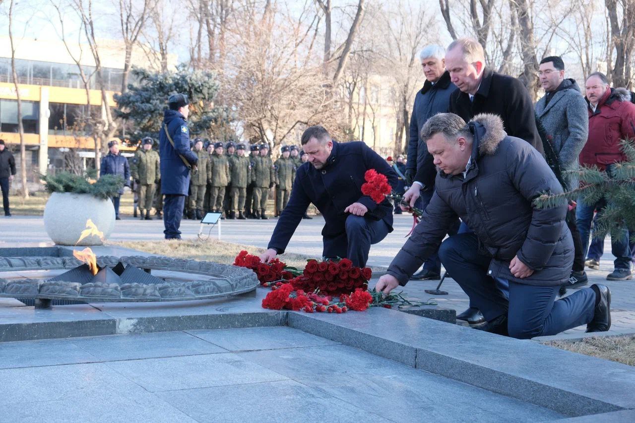 Игорь Редькин: Уважаемые астраханцы, поздравляю вас с Днем защитника Отечества!