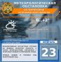 Метеорологическая обстановка на 23 февраля