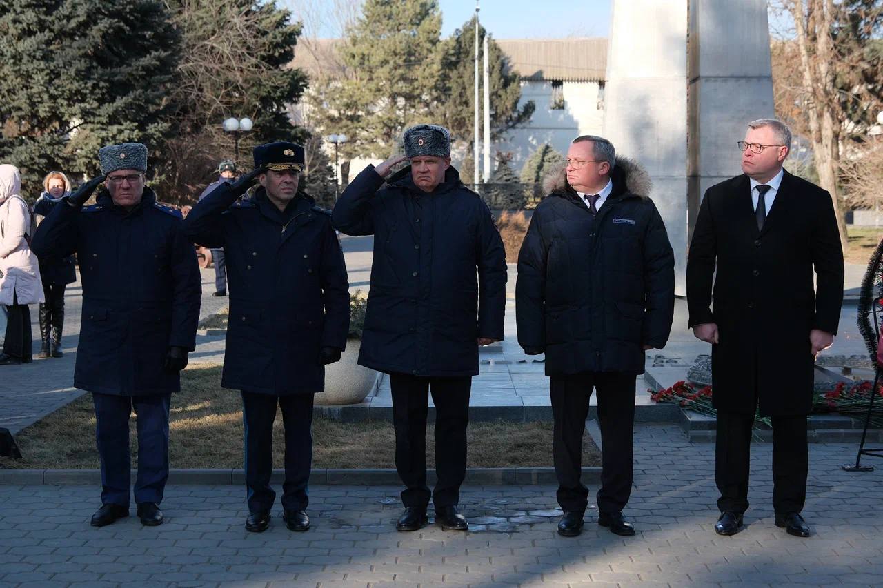 Прокурор Астраханской области принял участие в торжественном мероприятии, посвященном Дню защитника Отечества