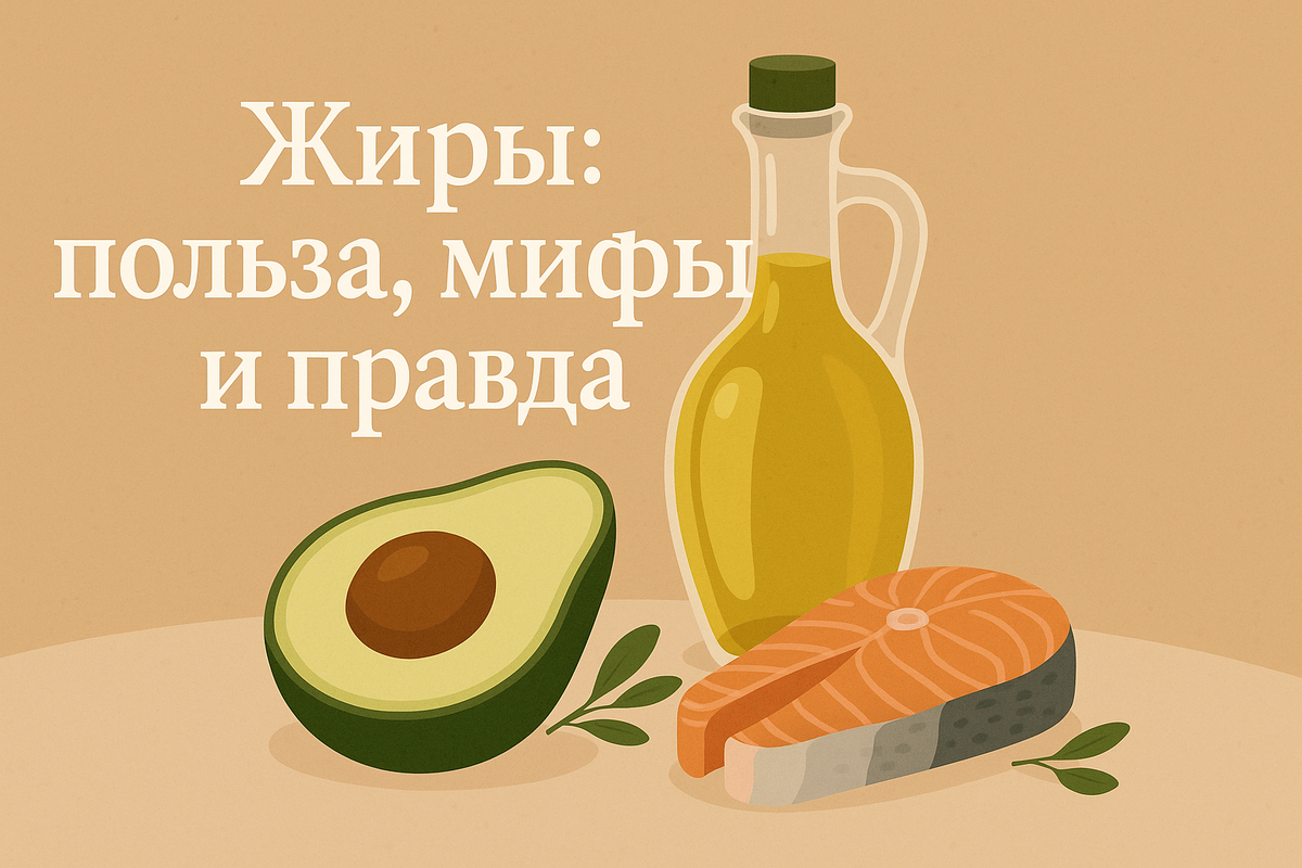 Жиры: как они влияют на здоровье и развенчание мифов