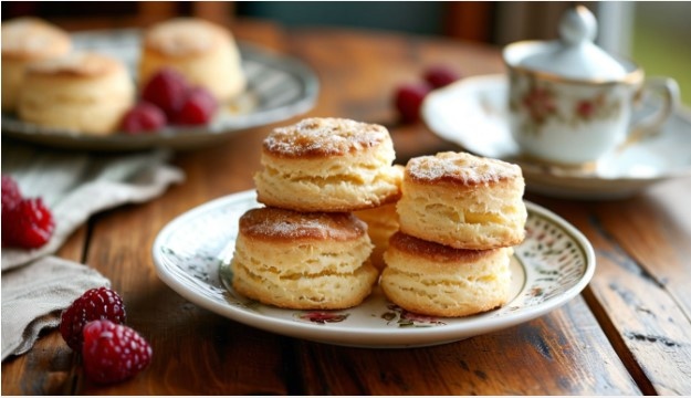 Традиционные сконы: шотландские булочки для настоящего чаепития
