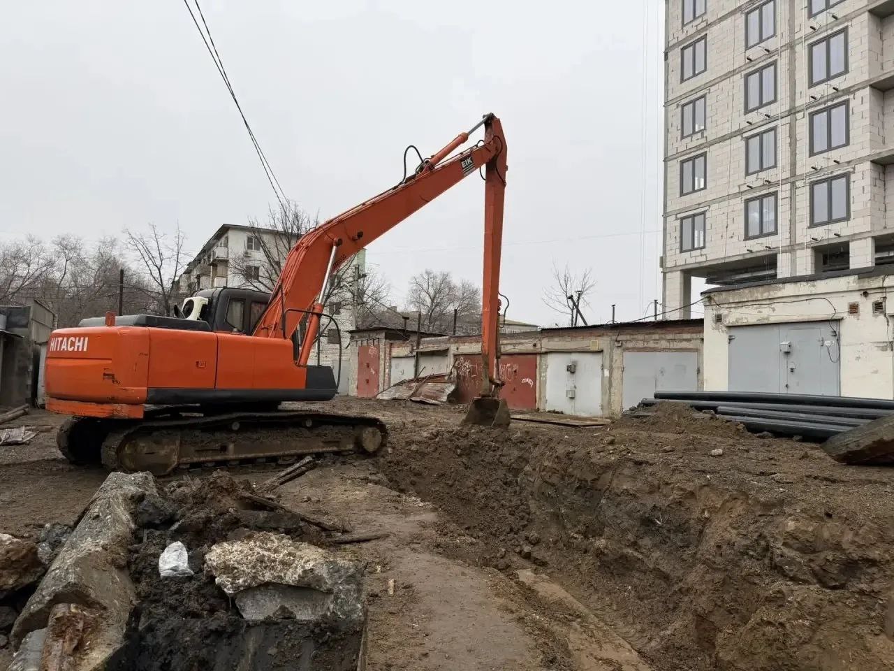 В Астрахани обновляют коммунальные сети В Астрахани обновляют коммунальные сети