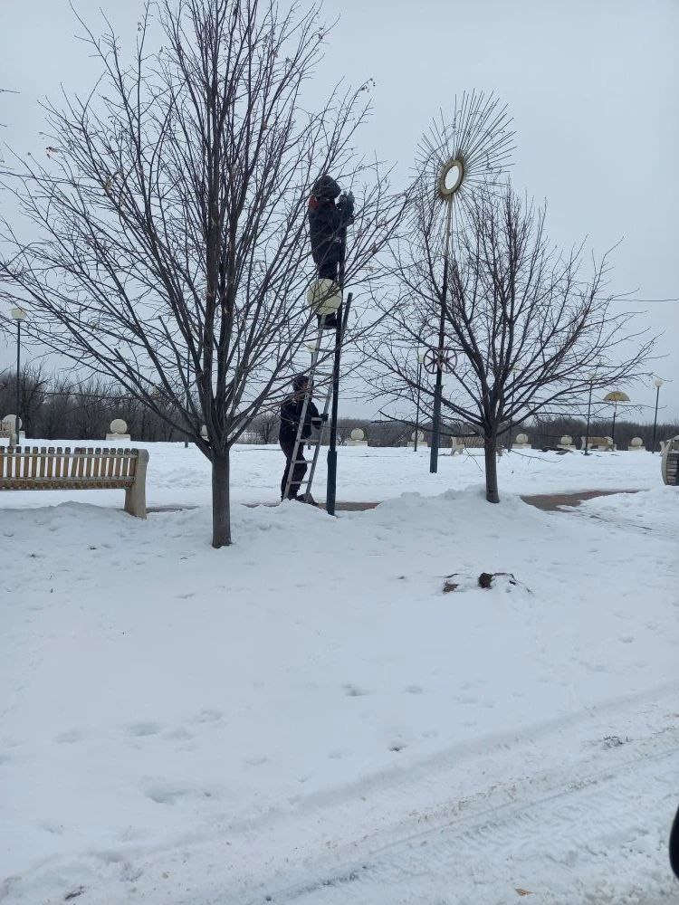 Коммунальная служба МКУ "Чистый город" с начала недели проделала немало оперативной работы