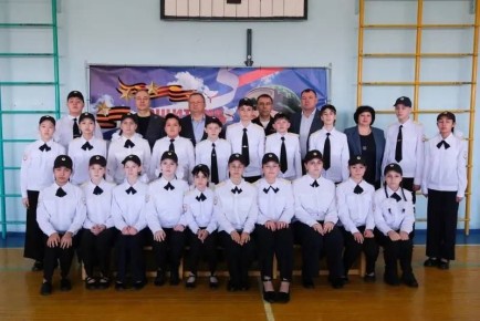 В Астраханской области открыли профильный «полицейский класс»