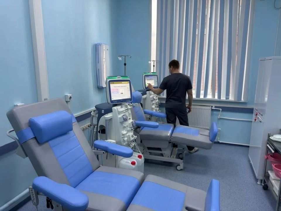 В Астраханской области успешно функционирует первое государственное отделение диализа и эфферентных методов терапии