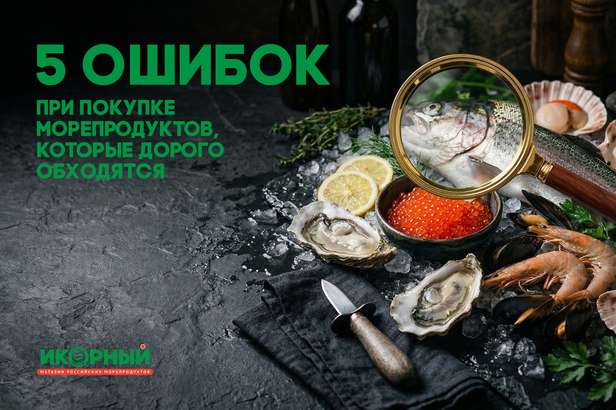 Как избежать ошибок при выборе морепродуктов